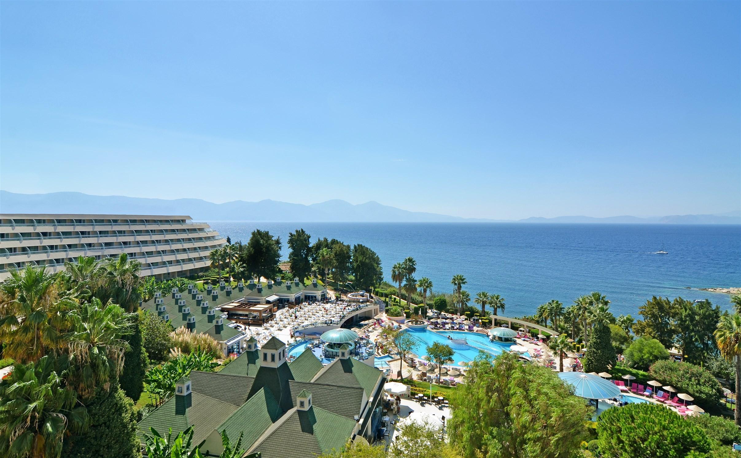 Hotel The Grand Blue Sky International Kusadası Exterior foto