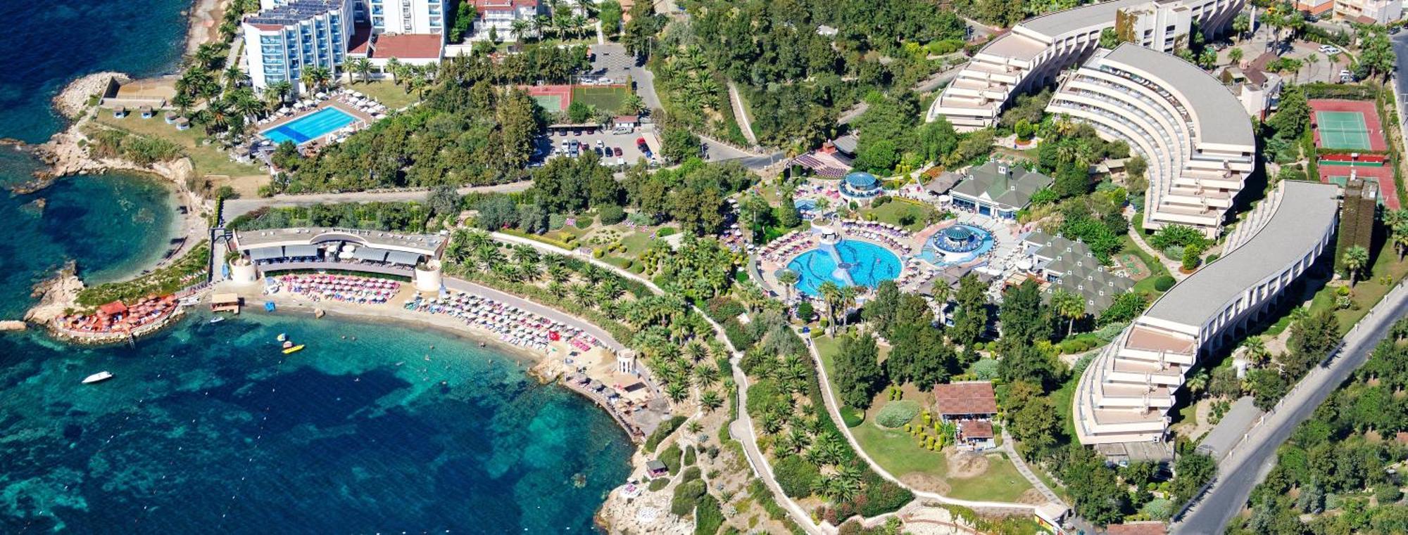 Hotel The Grand Blue Sky International Kusadası Exterior foto
