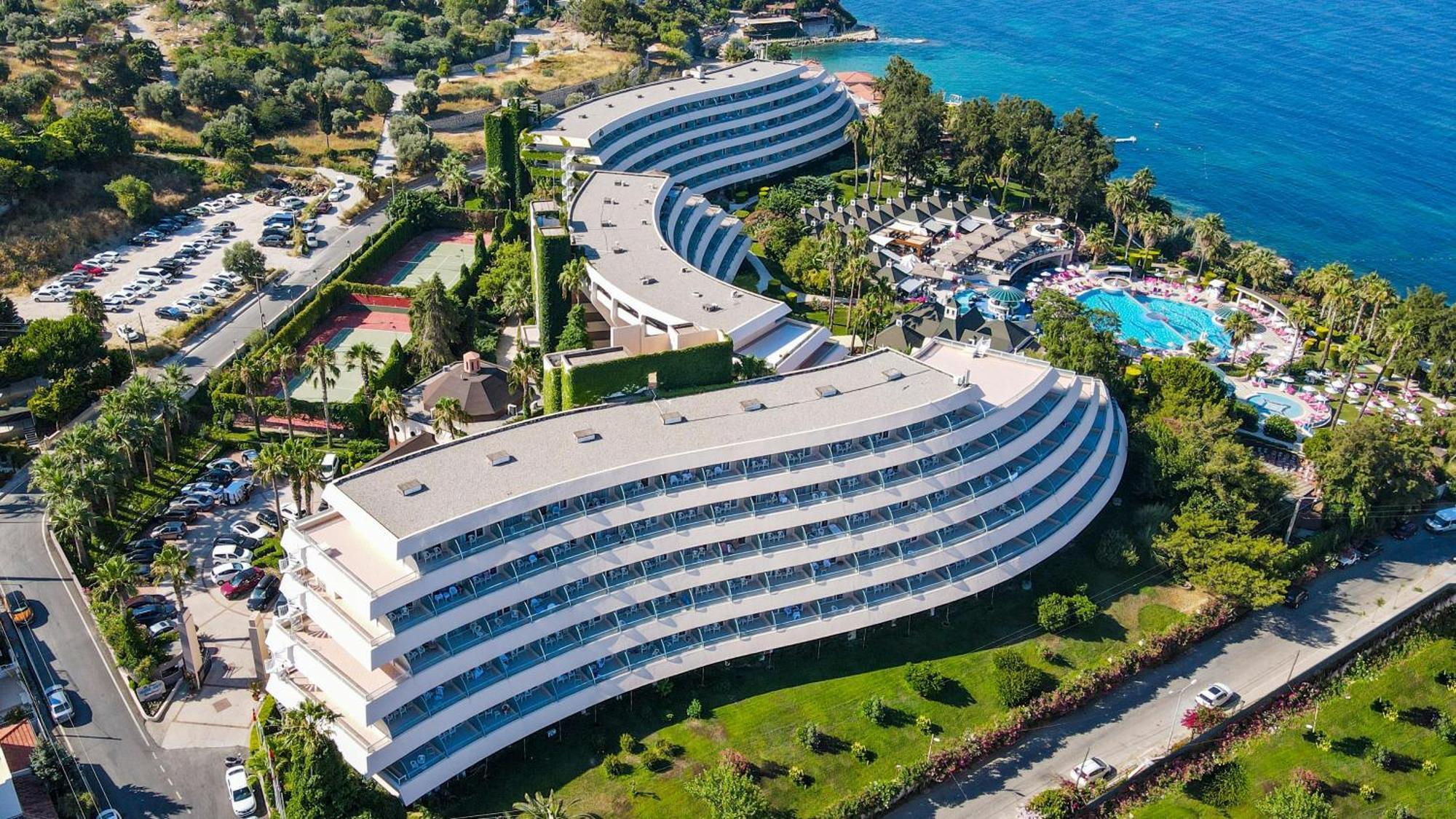 Hotel The Grand Blue Sky International Kusadası Exterior foto